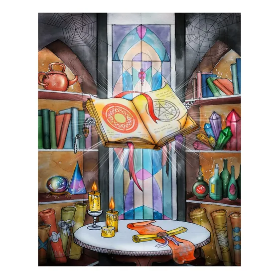 Diamond Paintings Spells Book Maka