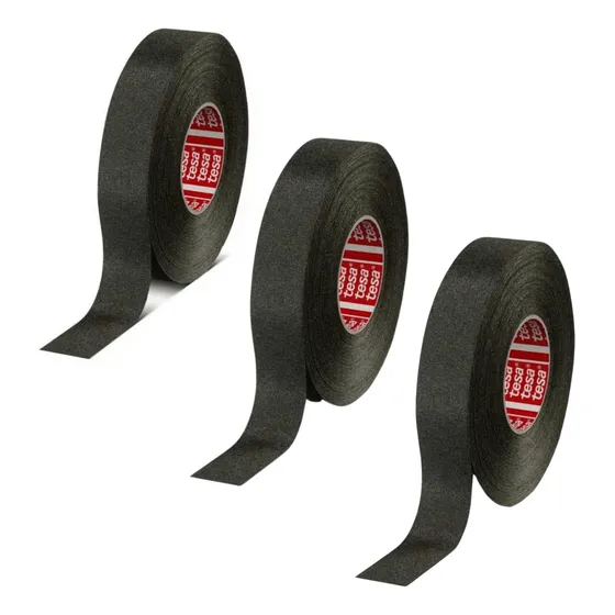 Kit 3 Unidades Fita Tecido Automotivo Tesa 19mm X 25m