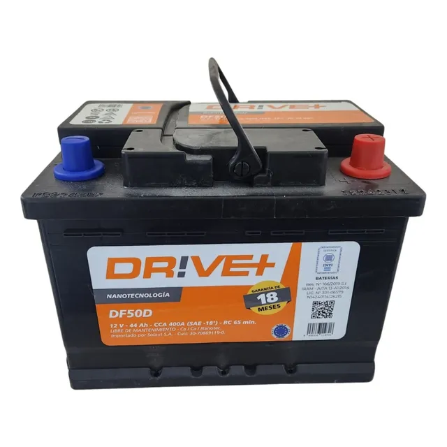 Bateria Drive 12x65 44 Ah Peugeot Citroen 208 C3 1.6 16v