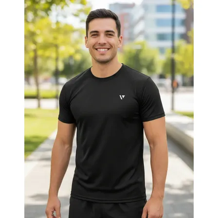 Camiseta Dry Fit Slim Academia Proteção Uv Voker Original