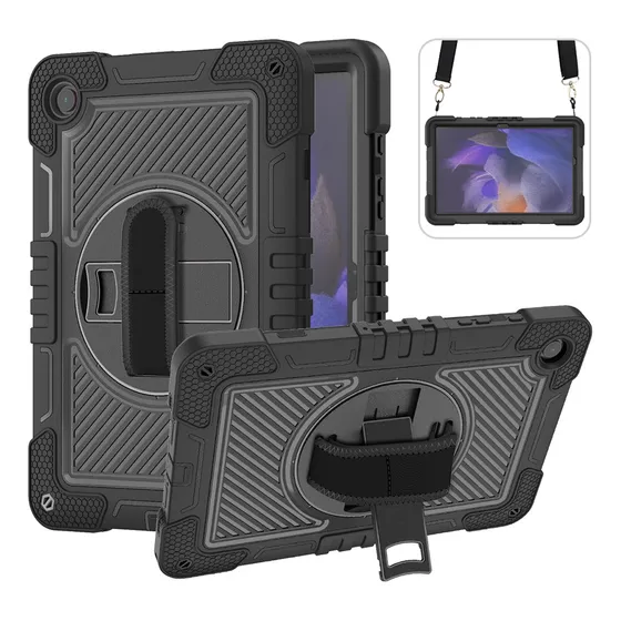Capa Para Samsung Galaxy Tab A9 8.7 Sm-x110/x115 + Strap