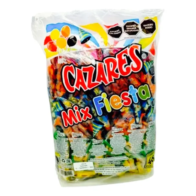 Cazares Fiesta Mix Botanas Surtidas - Similar Totis C/48 