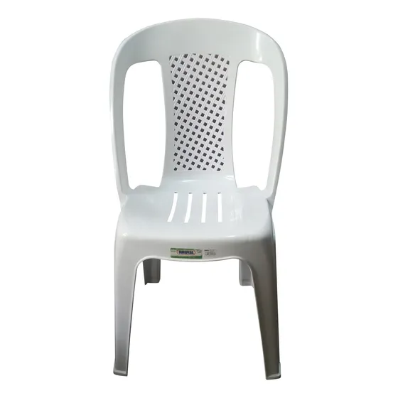 Silla Plástica Sin Brazo P/comedor