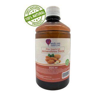Óleo De Amêndoas Doce 100% Puro - 500ml Óleo De Amêndoas Doce 100% Puro - 500ml