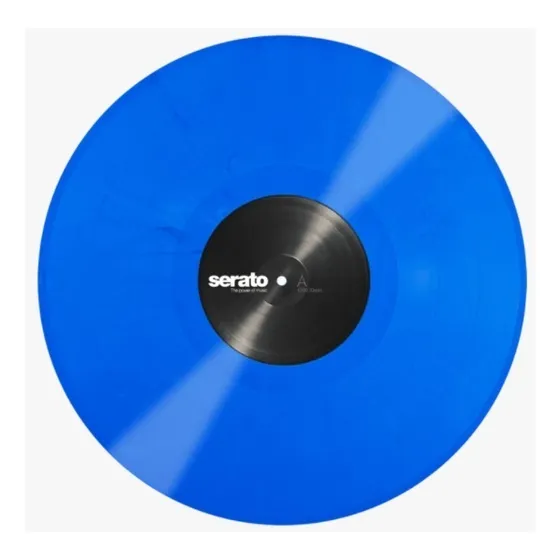 Vinil Serato Performance Vinyl Control de 12" (par) Cores Cor azul