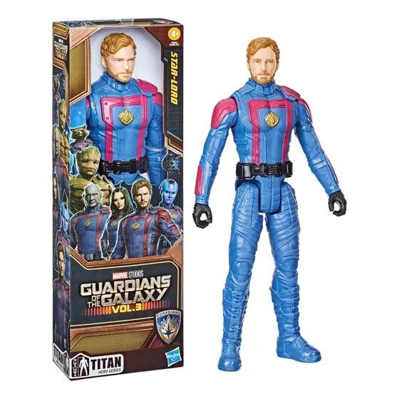 Figura Marvel Guardianes De La Galaxia Star Lord Hasbro Febo