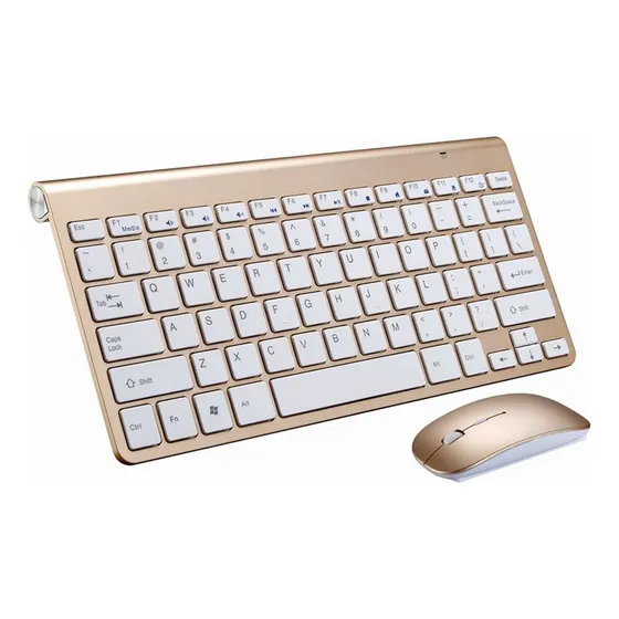 Kit Teclado Mouse Inalambrico Compacto Alta Calidad Everest