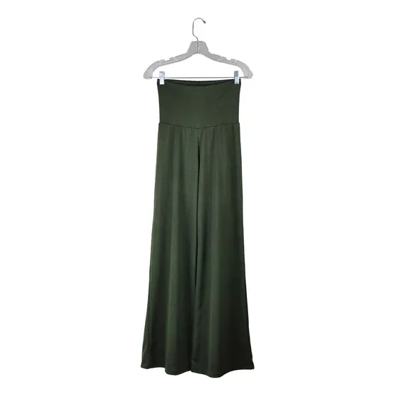 Pantalón Palazzo Lanilla Guayacan