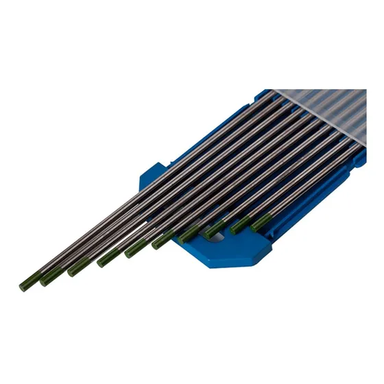 Electrodo Tig Tungsteno Verde P/aluminio 2.4mm X10un Wp