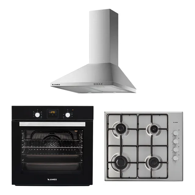 Combo James Anafe Super Gas + Horno + Campana