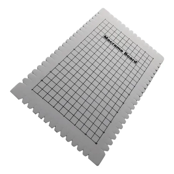 Alfombra De Tablero De Macramé Rectangular 160x245x20mm,