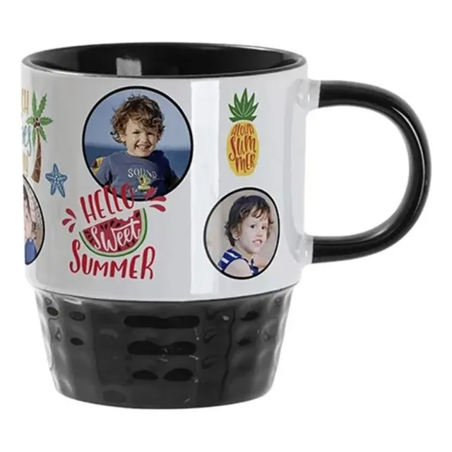 Tazas Personalizadas Apilable Colores 300ml Regalo Boda