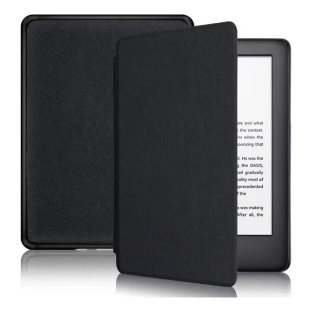 Funda Premium Microfibra + Lamina Kindle 2022 6.0  11va Gen
