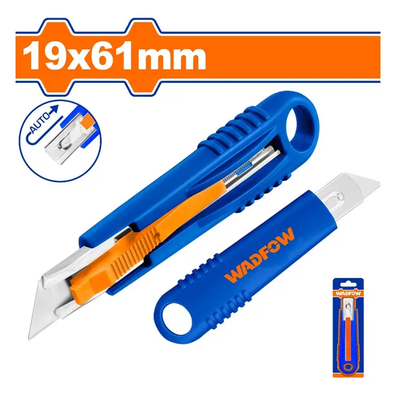 Trincheta Retractil 19x61mm  140mm Wadfow Wrsuk19 - L N F
