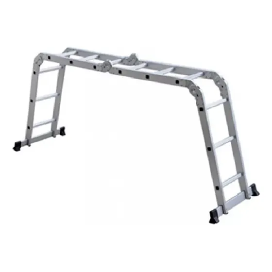 Escalera Andamio Aluminio Multifun 3.8m 12 Escalones Equus