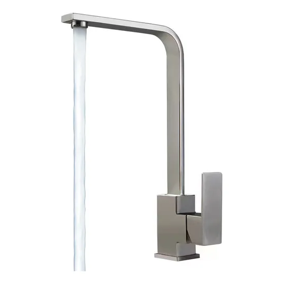 Canilla Griferia Monocomando Cocina Mesada Pico Largo Rieti