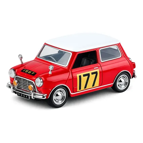 Miniatura Mini Cooper Sport 1997 1:43 Solido Vermelho Escala