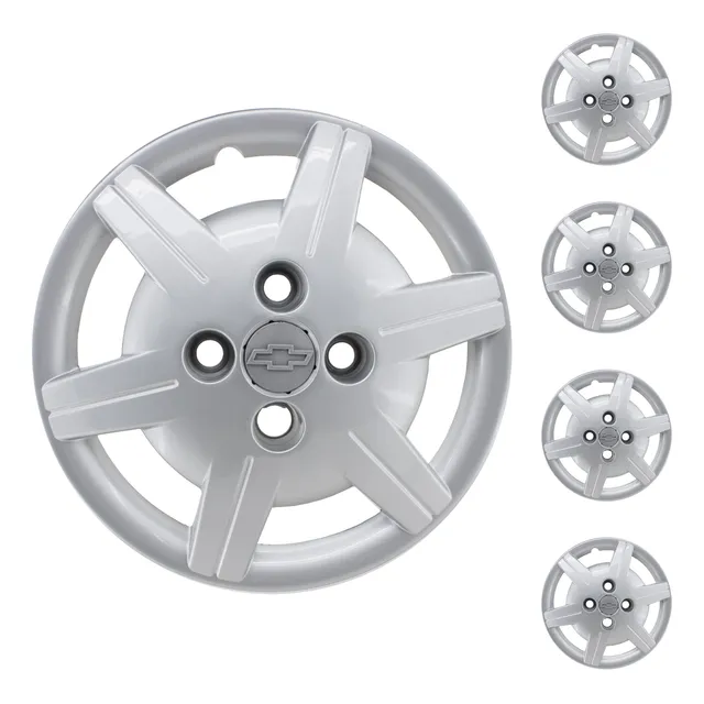 X4 Tazas Rodado 13 Adaptable Corsa 2008 A 2014 Logo  Premium