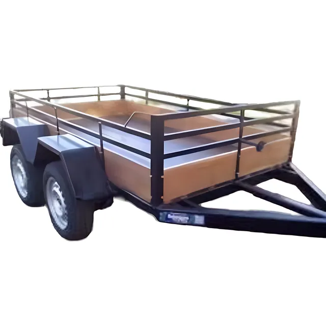 Arquivo Para Construir Carretinha Reboque Trucada 2 Eixos