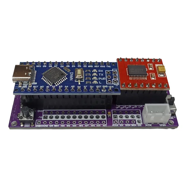 Pcb Minisumo O Seguidor De Linea Con Nano Y Tb6612