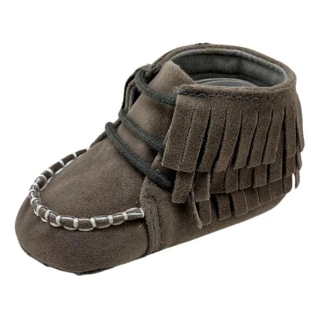 Zapatitos Para Bebé Botitas Con Flecos De 0 A 18 Meses