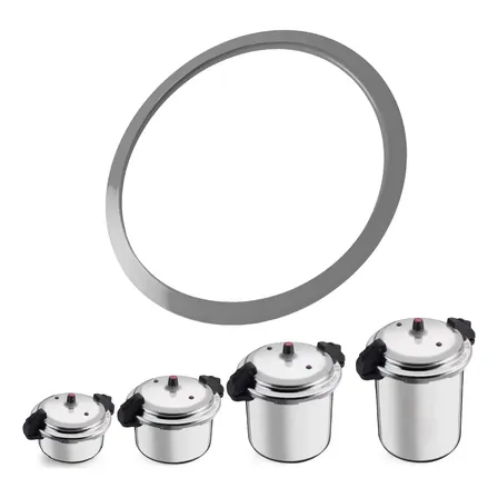 Borracha Panela Pressão Nacional Industrial 12/15/20/24l