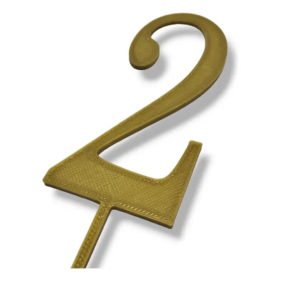 Cake Topper Numeros Cartel Adorno Torta Cumpleaños Eventos