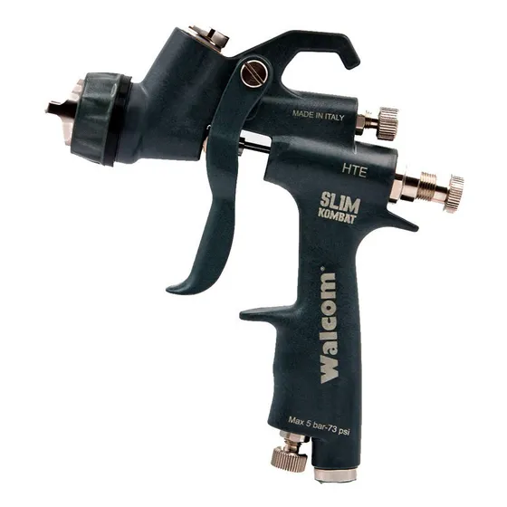Pistola De Pintura Walcom Slim Kombat Hte Bico 1.3 Mm 