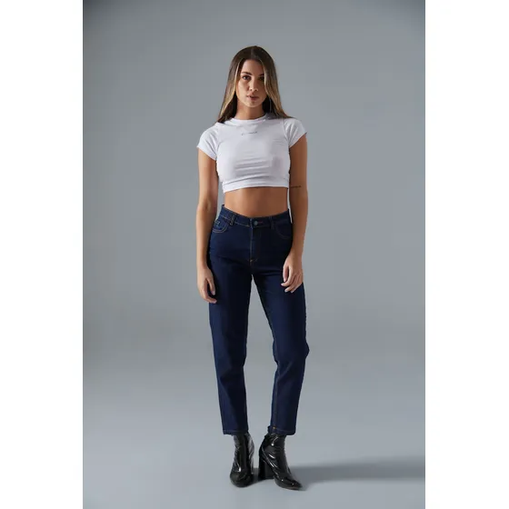 Jean Mom Elastizado De Mujer Torine - Kina