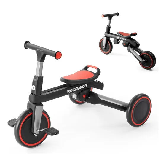 Bicicleta Equilibrio 3 En 1 Triciclo Niño Deportiva Rockbros