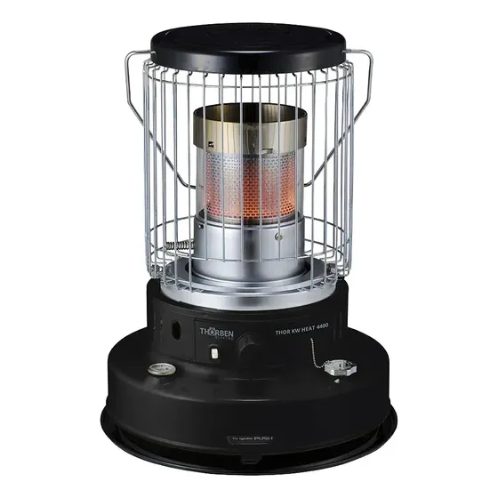 Estufa Parafina Mecha 7,2 L 4.9kw Thor Kw Heat 4400 Inox