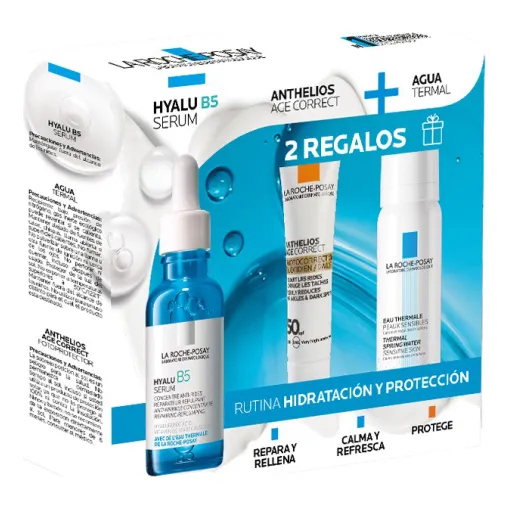 Pack La Roche Posay Hyalu B5 + Agua Termal + Anthelios