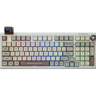 Teclado Mecánico Epomaker Rt100 Para Juegos Con Pantalla Teclado Mecánico Epomaker Rt100 Para Juegos Con Pantalla