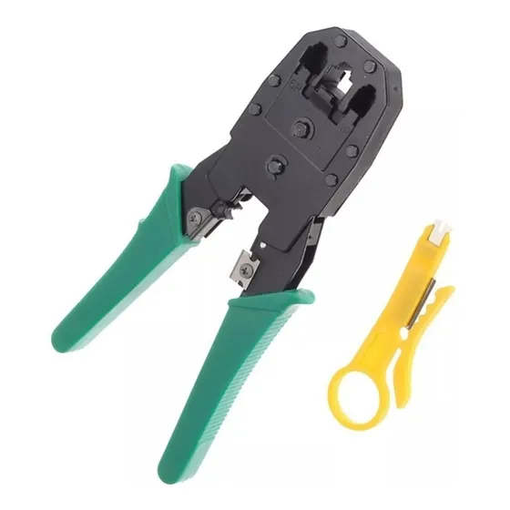 Crimpeadora Ponchadora De Redes Conector Rj-45 Rj45 Rj11 