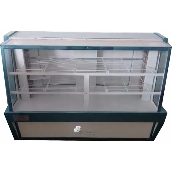 Balcão Vitrine Para Doces E Bolos 1,50mt Refrigel 