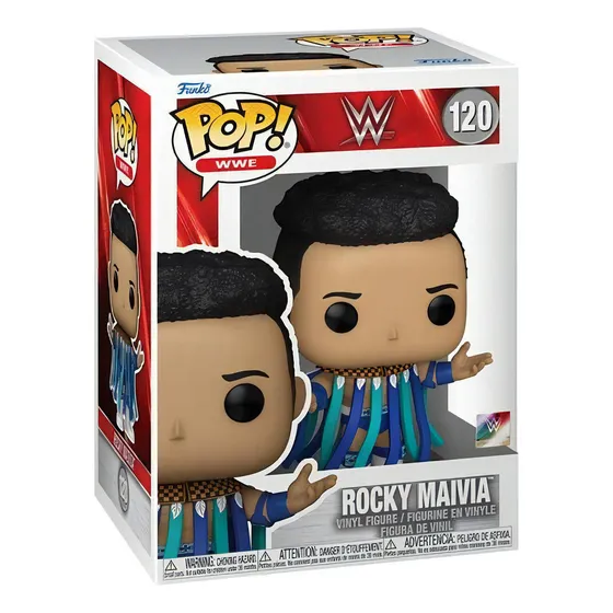 Funko Pop Rocky Maivia World Wrestling Entertainment 120 Wwe