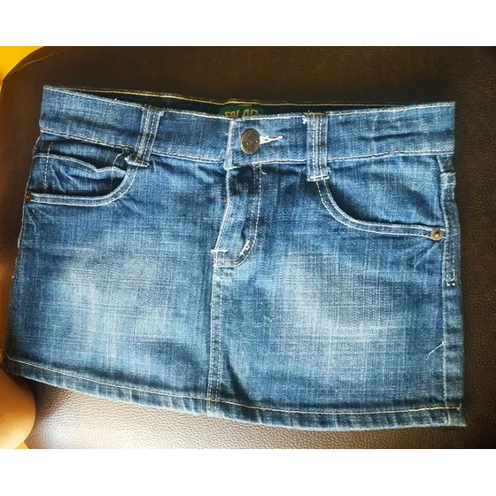 Falda De Jeans De Niña Talla 7/8