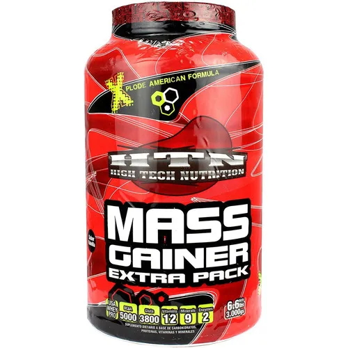 Ganador De Peso Htn Mass Gainer Extra Pack 3 Kilos Promo Sabor Según Stock