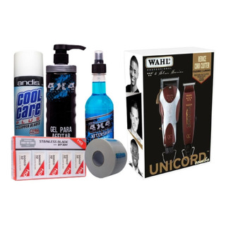 Kit Estilista Barbero Materiales Basicos, Combo Unicord Wahl Kit Estilista Barbero Materiales Basicos, Combo Unicord Wahl