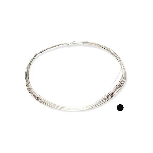Alambre De Plata Fina De Calibre 30, 999 Puro, Suave, R...