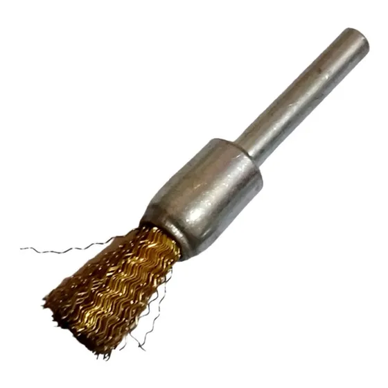 Cepillo Alambre Tipo Brocha 10mm Vastago 1/4 Abracol 