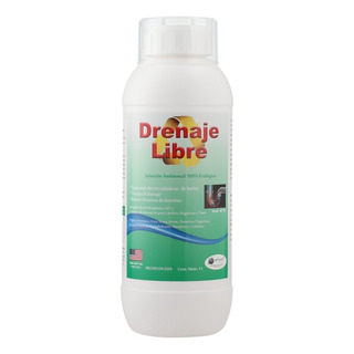 Bacteria P/eliminar Malos Olores Baños Drenaje Libre 1l Bacteria P/eliminar Malos Olores Baños Drenaje Libre 1l