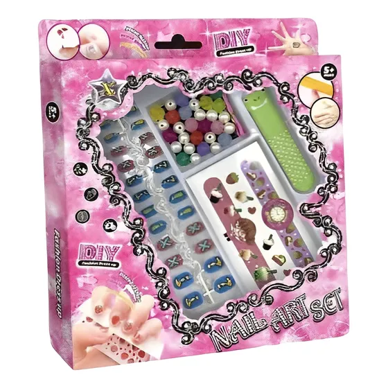 Set De Belleza Para Niñas Manicura Uñas Etc