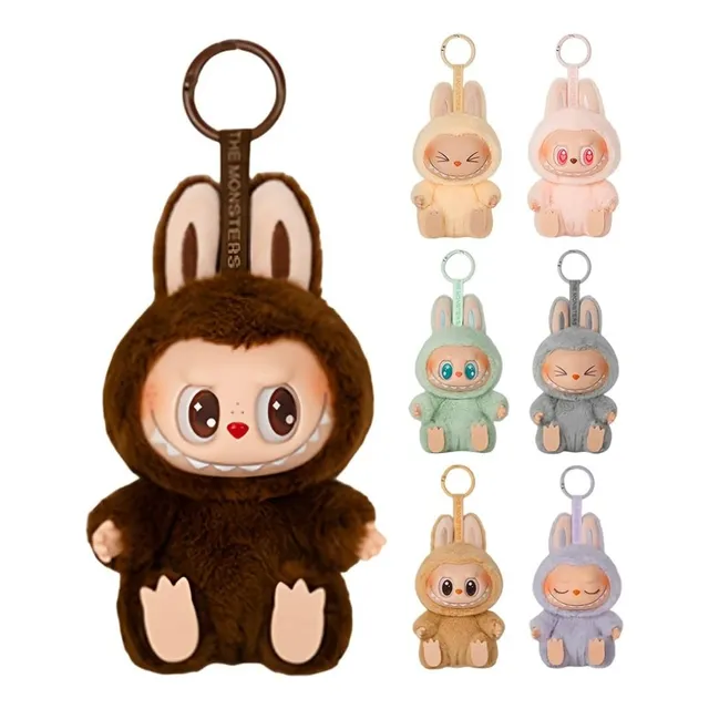 Llavero Peluche Figura Macaron 1pzlabubu Monstruo Genérico