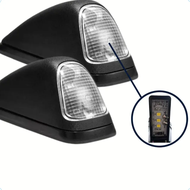 Par Lanterna Teto Cabine Delimitadora Mb Axor Atego Accelo