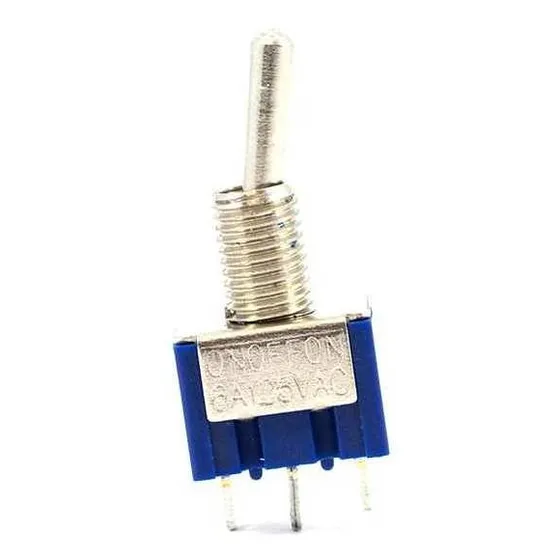 5 Pzas Switch De Palanca Mts-103 1p3t 125v 6a