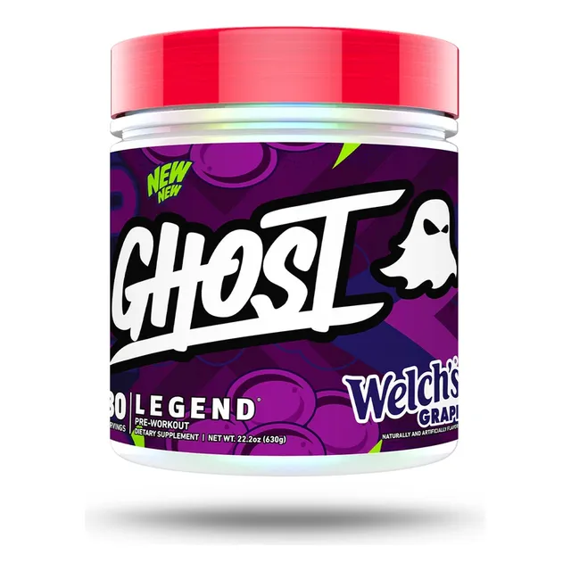 Pre Entreno Ghost Legend 30 Servicios Variedad De Sabores Sabor Welchs Grape
