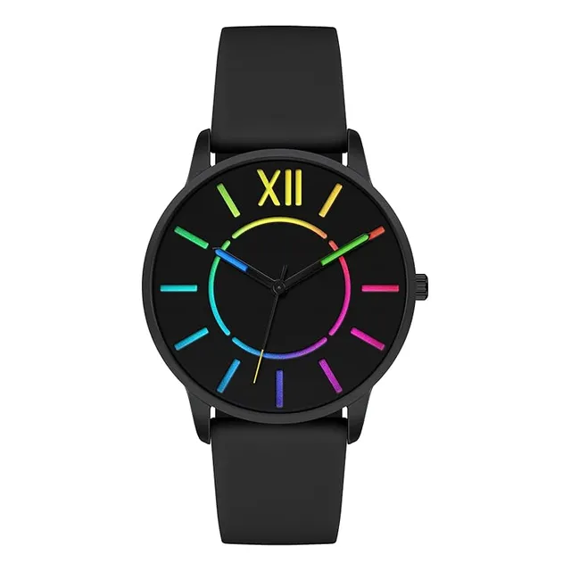 Bisley Reloj Unisex Resistente Al Agua / Correa De Silicona