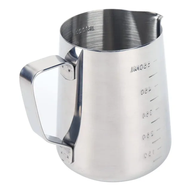 Jarra Taza Acero Inoxidable Leche Café Cocina Barista 350 Ml