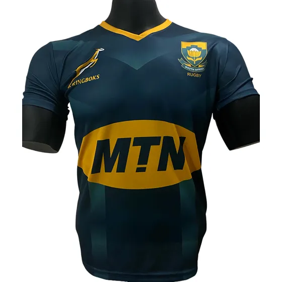 Camiseta De Juego De Rugby De Los Springboks